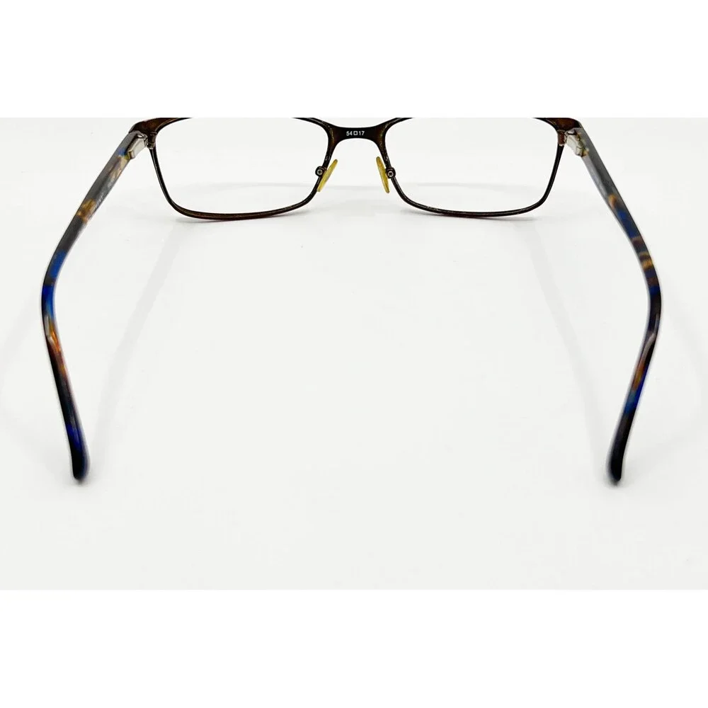 Blue Elephant Eyeglasses Women Brown Tortoise Rectangle 54-17-135